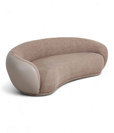 Canapele restaurant - Canapea curbata cu brate pentru HoReCa - EOS