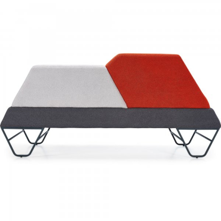 Canapea HoReCa cu 3 locuri si design geometric - OLIMPOS [5]