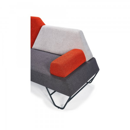 Canapea HoReCa cu 3 locuri si design geometric - OLIMPOS [2]