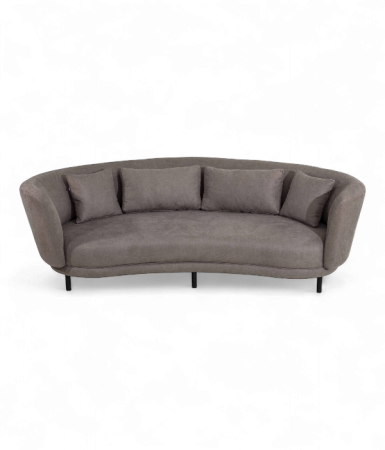 Canapea curbata cu cadru metalic pentru HoReCa - JIMY [1]