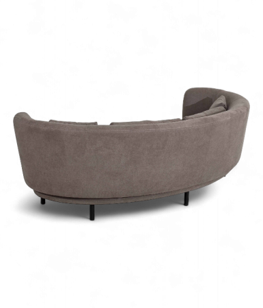 Canapea curbata cu cadru metalic pentru HoReCa - JIMY [2]