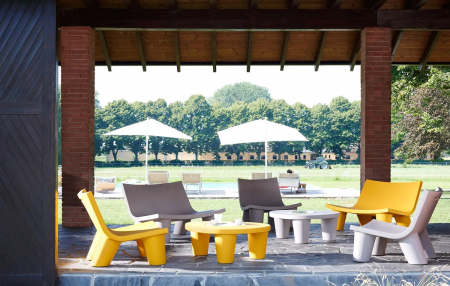 Canapele club - Canapea lounge pentru terasa, piscina, plaja sau spa - LOW LITA LOVE
