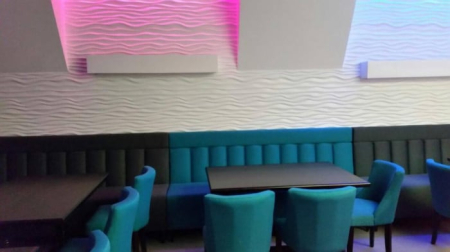 Canapea modulara pentru restaurant fast-food AMERICAN DINER [7]