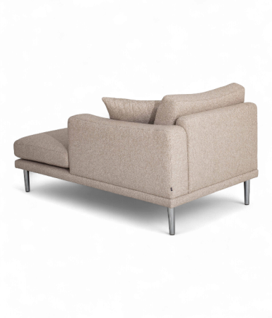 Bancheta moderna cu picioare metalice pentru office - MOON [1]