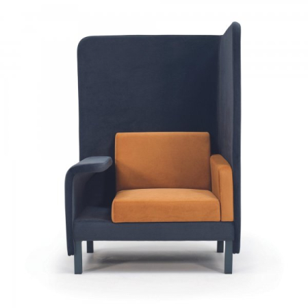 Canapele office - Canapea office cu spatar inalt fono absorbant - EMPERIA