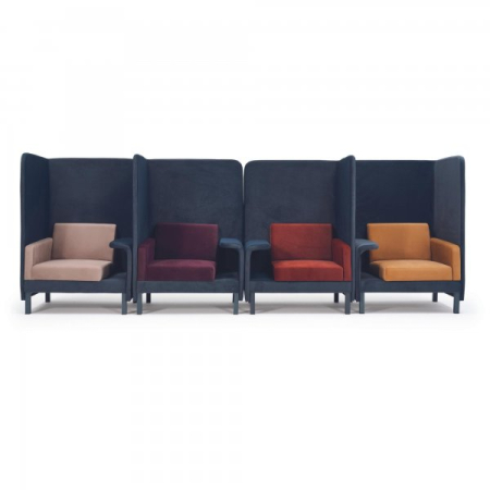 Canapea office cu spatar inalt fono absorbant - EMPERIA [9]