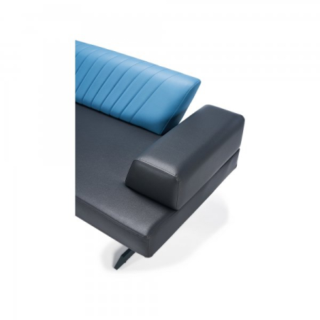 Canapea office in stil streamline cu 3 locuri - BUGATTI-V [3]