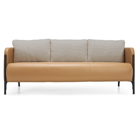 Canapele office - Canapea office retro cu cadru metalic de 2 persoane - STYLEEN