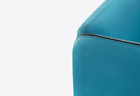 Canapea tapitata de 2 locuri cu spatar inalt si tratament acustic - ZIPPO 140 [2]