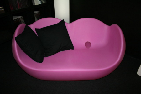Canapele in stil mid century din plastic pentru exterior - BLOSSY [5]