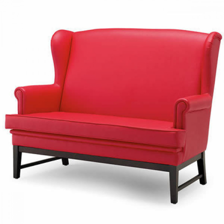 Canapele club - Canapea la comanda tip wingback pentru lounge si club - ARNOLD