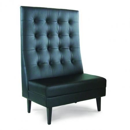 Canapele club - Canapea cu spatar inalt cu nasturi in stil luxury - KRISS 150