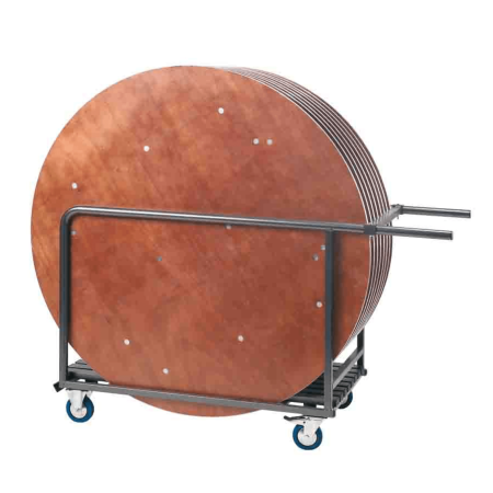 Carucior pentru 8 mese pliante rotunde cu diametru 150 / 180 cm [2]