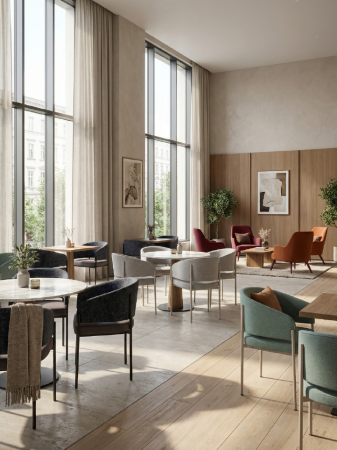 Demifotoliu modern cu cadru metalic - COCO [3]