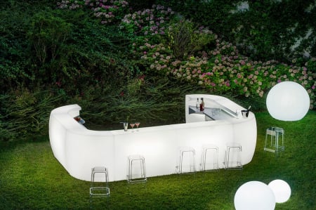 Colt bar modular luminos pentru exterior IGLOO CORNER [2]