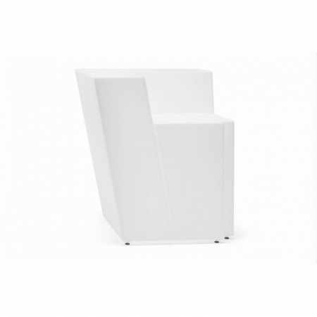 Colt bar modular luminos pentru exterior din polietilena OBLIQUE CORNER [1]