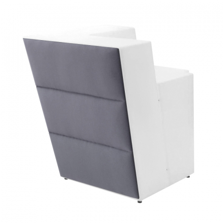MOBILIER HORECA - Colt bar modular tapitat pentru interior OBLIQUE SOFT