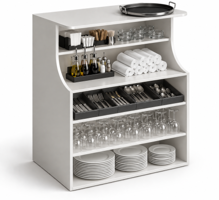 Consola gheridon pentru restaurante si cantine - WAITER [2]
