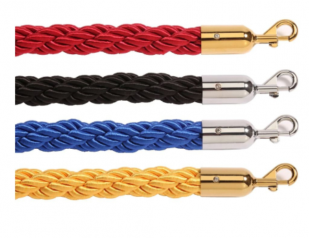 Stalpi si cordoane evenimente - Cordoane impletite stalpi delimitare evenimente LUXURY ROPES