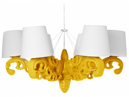 Lustra in stil baroc din plastic multicolor - CROWN OF LOVE [13]