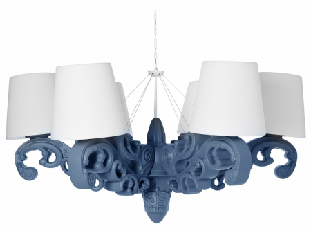 Lustra in stil baroc din plastic multicolor - CROWN OF LOVE [15]
