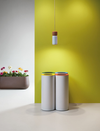 Cosuri de gunoi - Cos de gunoi reciclabil selectiv office birou DAVOS
