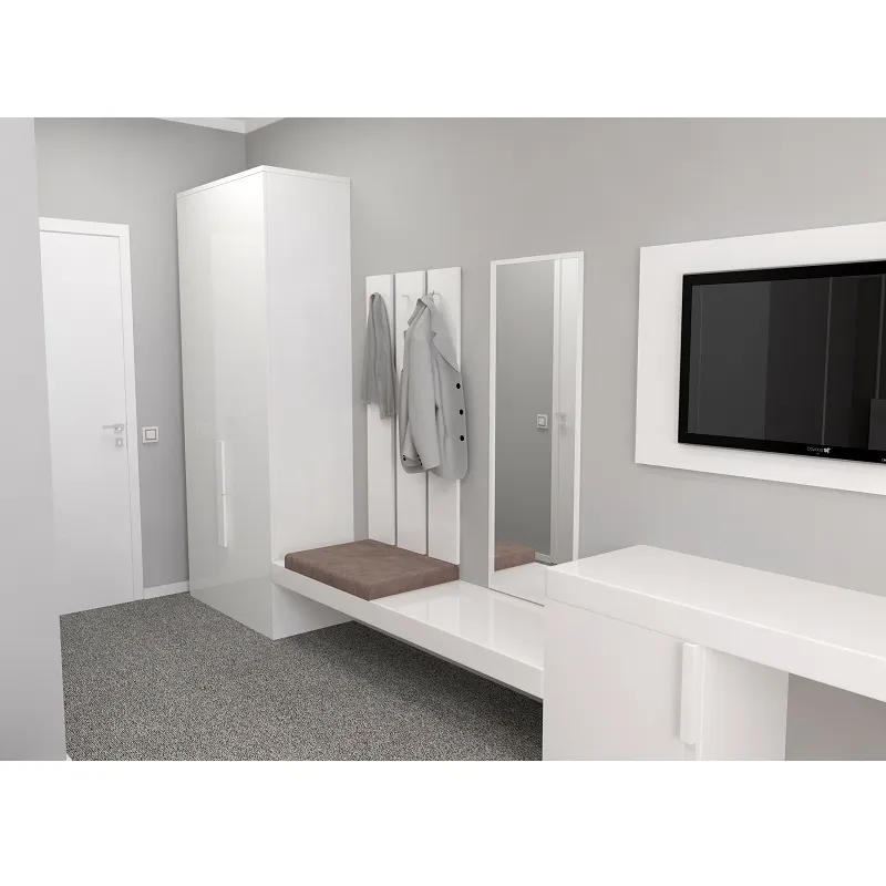 Cuier cu suport de bagaj la comanda pentru camera de hotel - 007 [1]
