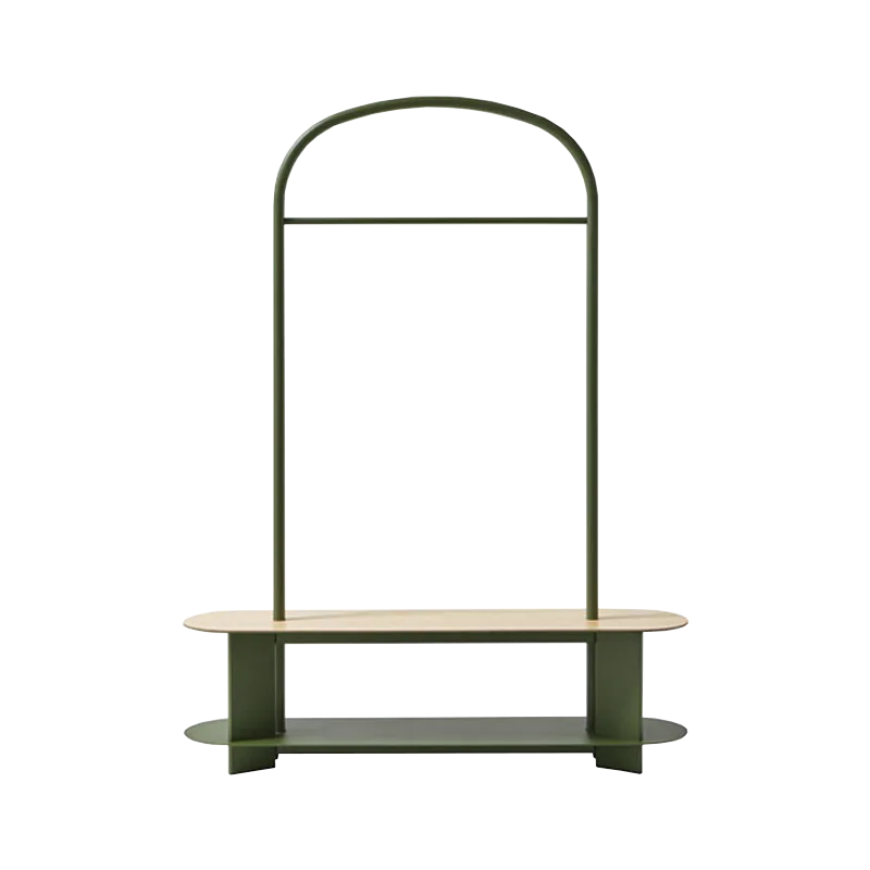 Obiecte decorative spatii comerciale - Cuier si etajera pentru magazin de haine - CROMA WARDROBE