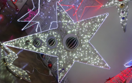 Decoratiuni de Craciun - Decorațiune de Crăciun Deco Star 3D