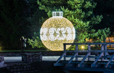 Decorațiune de Crăciun Glob 3D [1]