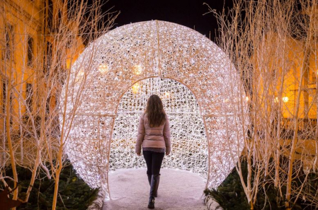 Decoratiuni de Craciun - Decoratiune de Crăciun Igloo 3D