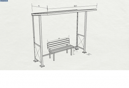 DEFNE Mobilier urban stradal Statie de autobuz [2]