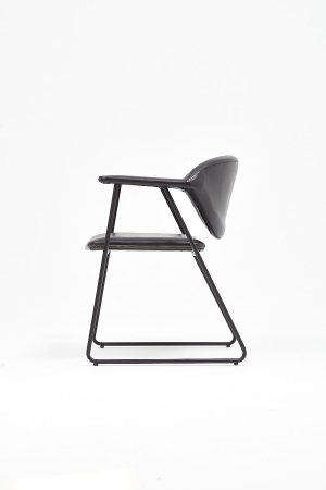 Scaun cu brate in stil industrial pentru restaurant - NOVA [1]