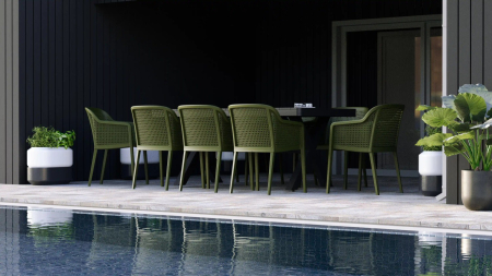 Demifotoliu de terasa / exterior realizat din plastic - OCTA [8]