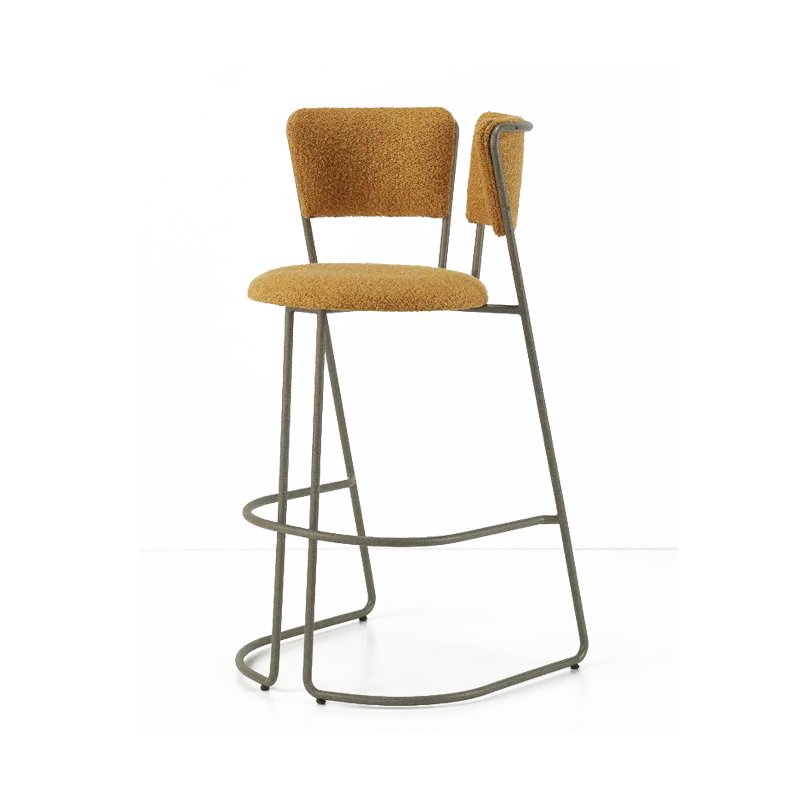 Scaune de bar metal - Scaun de bar cu cadru metalic in stil retro industrial - DUO