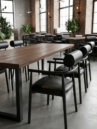 Scaun de restaurant in stil Mid Century - ELIX [3]