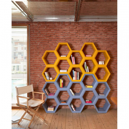 Vitrina bar din plastic, modulara pentru evenimente - HEXA [1]