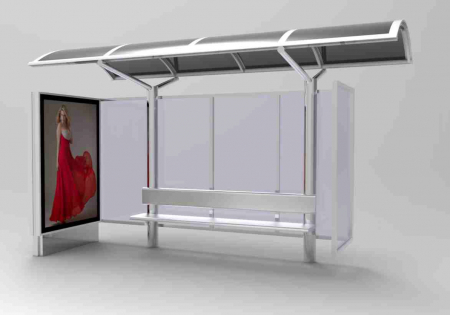 EZGI Mobilier urban stradal Statii de autobuz din metal vopsit [1]