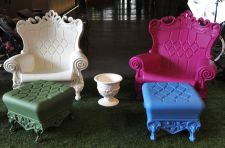 Fotoliu lounge in stil baroc pentru club si HoReCa - QUEEN OF LOVE [9]