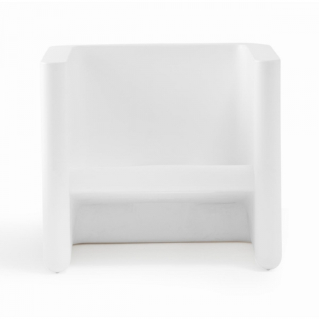 Fotolii din plastic - Fotoliu lounge din plastic pentru terasa SUNSET 625