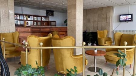 Fotolii tapitat cu spatar inalt in stil boho pentru HoReCa - EVO_603 [4]