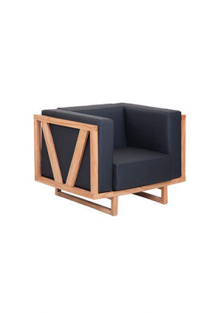 MOBILIER OFFICE - Fotolii tapitate cadru lemn office birou sala asteptare RUBATO