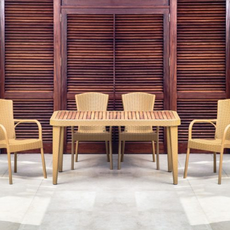 Fotolii terasa outdoor din plastic ROYAL [2]