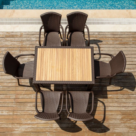 Fotolii terasa outdoor din plastic ROYAL [1]