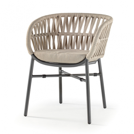 Fotolii terasa outdoor scoica corzi textile TAHITI [7]