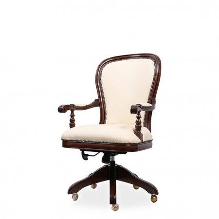 MOBILIER OFFICE - Fotoliu de birou pentru cabinet de avocatura / notarial NAPOLI