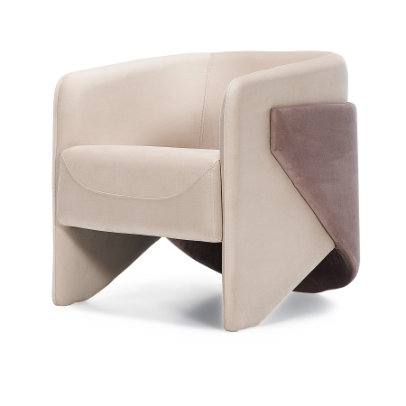 MOBILIER OFFICE - Fotoliu de birou scultural in stil modern - SOFYA