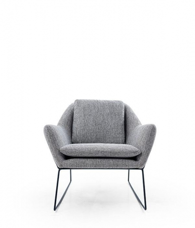 Fotoliu lounge de relaxare cu scoica tapitata ADORE [2]