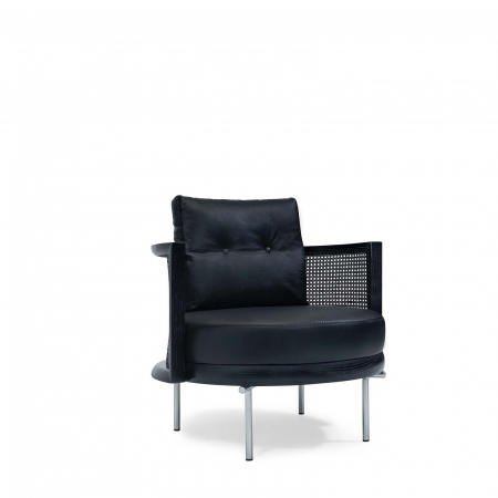 Fotoliu lounge de relaxare cu scoica tapitata BREEZE [2]