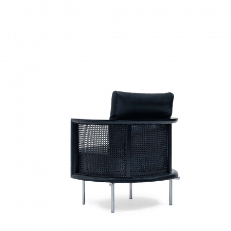 Fotoliu lounge de relaxare cu scoica tapitata BREEZE [4]